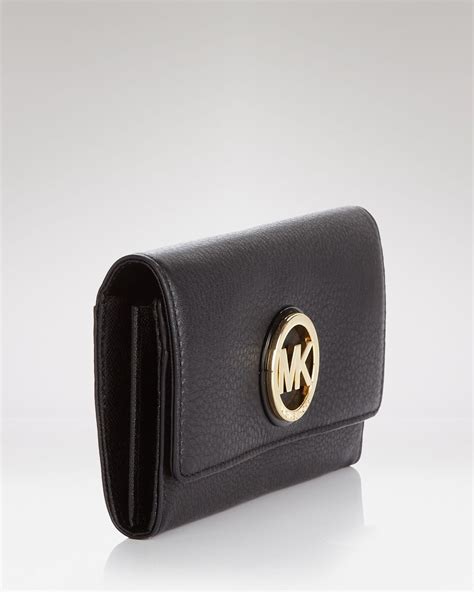 buy michael kors signature fulton carryall wallet black|michael kors fulton crossbody bag.